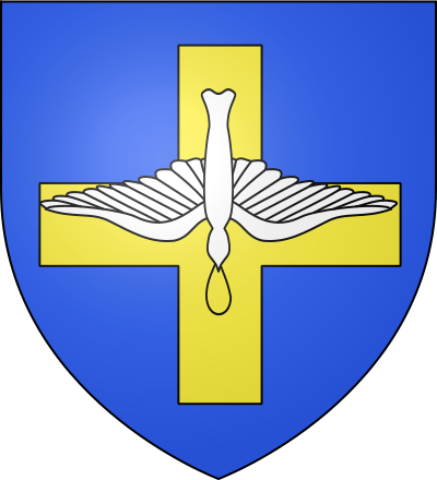 Blason de la commune Vaudreching