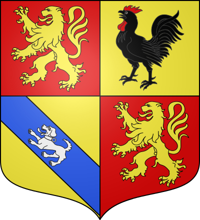 Blason de la commune Waldweistroff