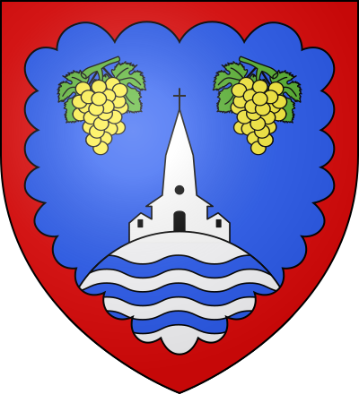 Blason de la commune Saint-Andelain