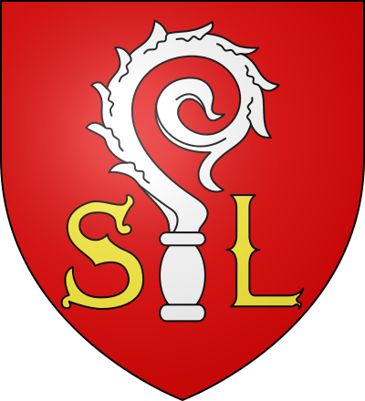 Blason de la commune Saint-Laurent-l'Abbaye
