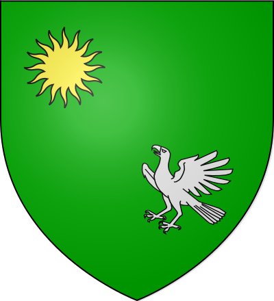 Blason de la commune Cantin