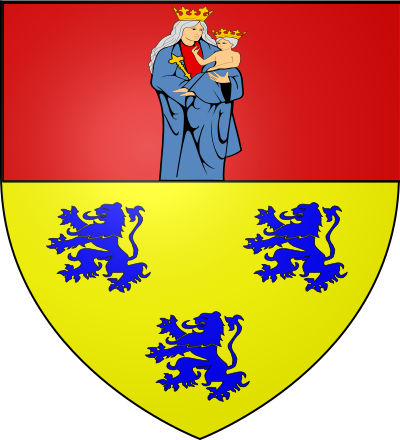 Blason de la commune Cattenières