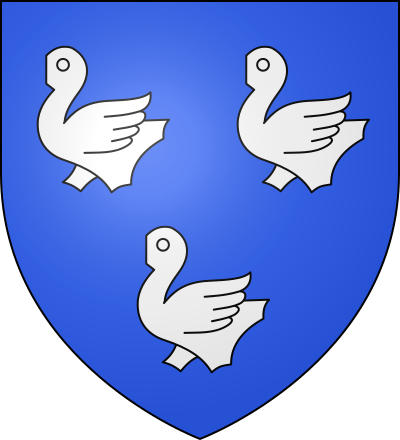 Blason de la commune Péronne-en-Mélantois