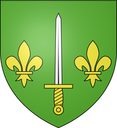 Blason de la commune Saint-Amand-les-Eaux