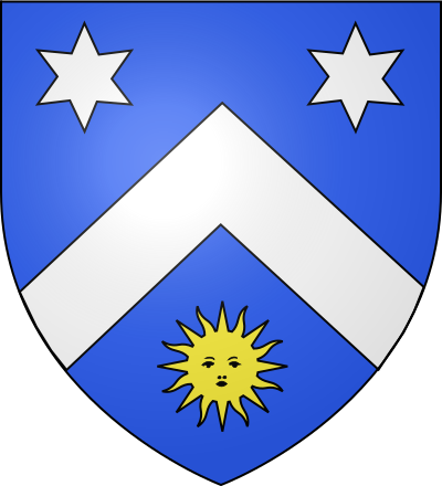 Blason de la commune Saint-Aubin