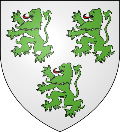Blason de la commune Santes