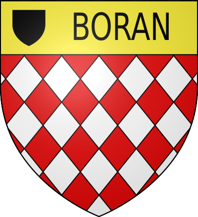 Blason de la commune Boran-sur-Oise