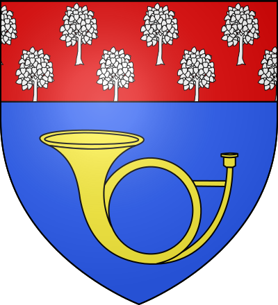Blason de la commune Chantilly