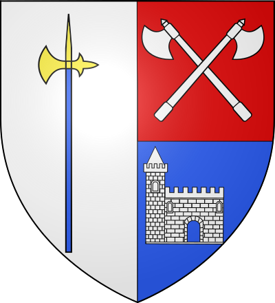 Blason de la commune Longueil-Sainte-Marie