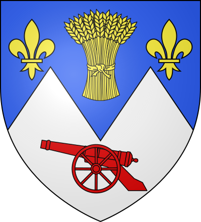 Blason de la commune Méry-la-Bataille