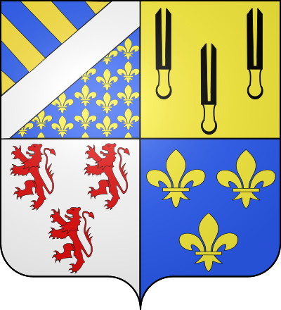 Blason de la commune Le Mesnil-Saint-Firmin