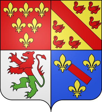 Blason de la commune Nanteuil-le-Haudouin
