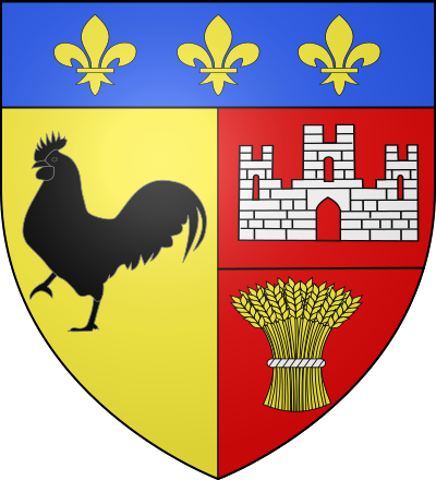 Blason de la commune La Neuville-en-Hez