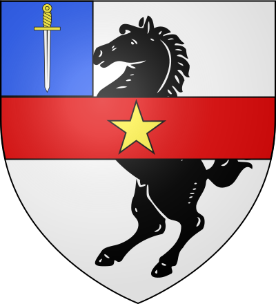 Blason de la commune Le Plessier-sur-Saint-Just