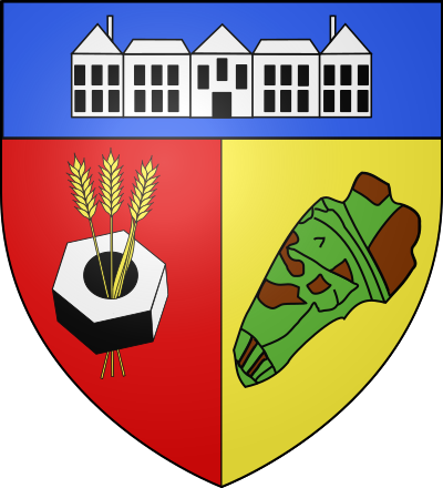 Blason de la commune Le Plessis-Belleville