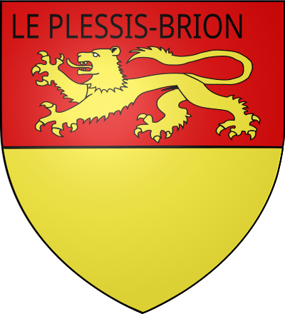 Blason de la commune Le Plessis-Brion