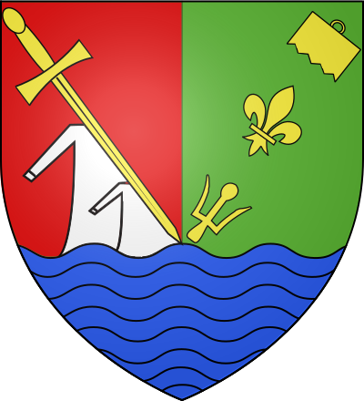 Blason de la commune Saint-Martin-Longueau
