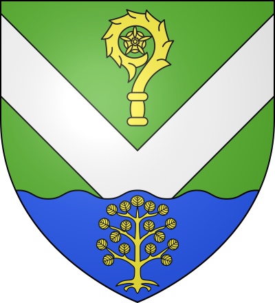 Blason de la commune Ver-sur-Launette