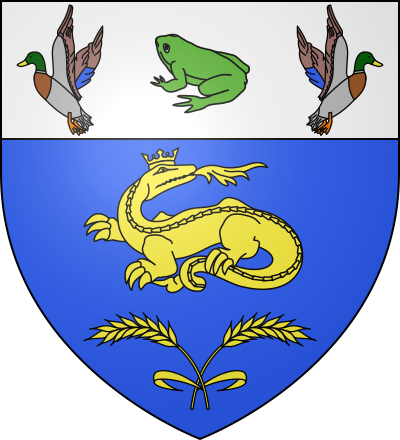 Blason de la commune Villers-Saint-Genest