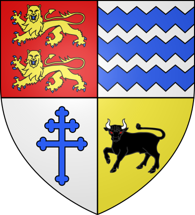 Blason de la commune Aubusson