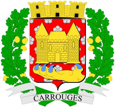 Blason de la commune Carrouges