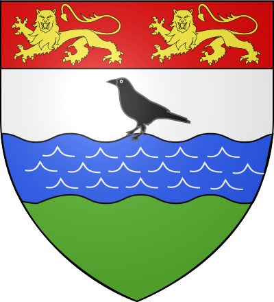 Blason de la commune Le Mêle-sur-Sarthe