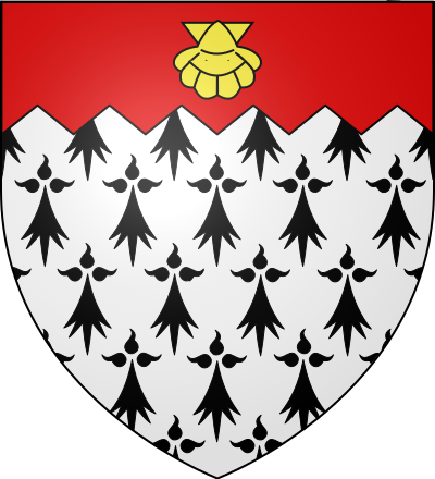 Blason de la commune Mortrée