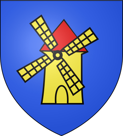 Blason de la commune Moulins-la-Marche