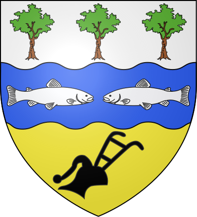 Blason de la commune Neuilly-le-Bisson