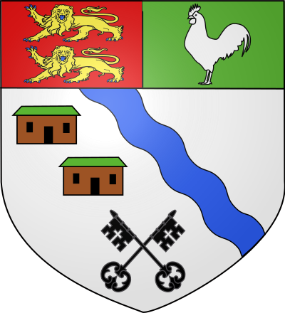 Blason de la commune Saint-Pierre-des-Loges