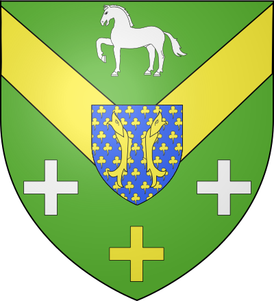 Blason de la commune Verrières