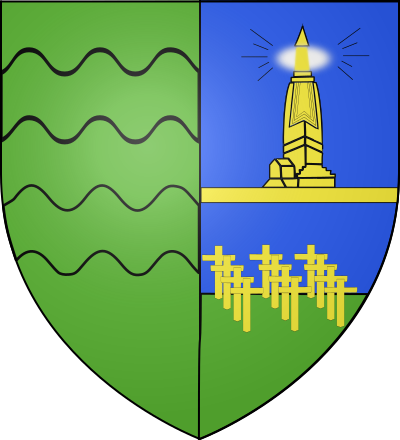 Blason de la commune Ablain-Saint-Nazaire