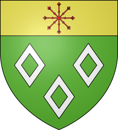Blason de la commune Acquin-Westbécourt