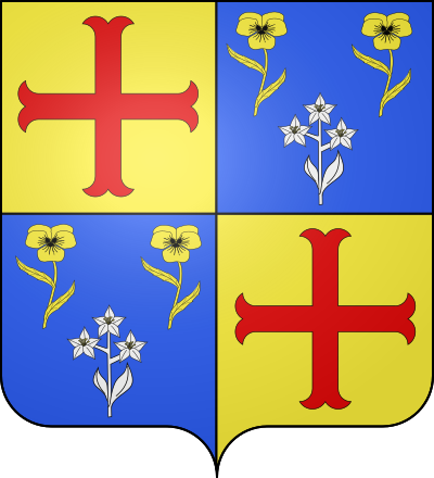 Blason de la commune Athies