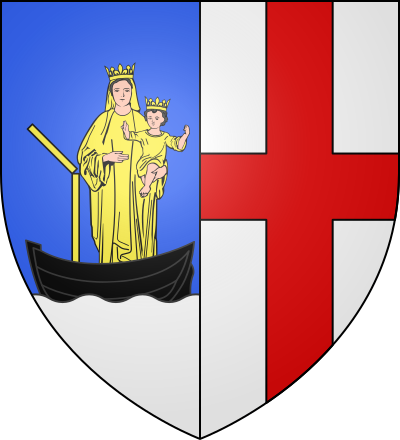 Blason de la commune Aubin-Saint-Vaast