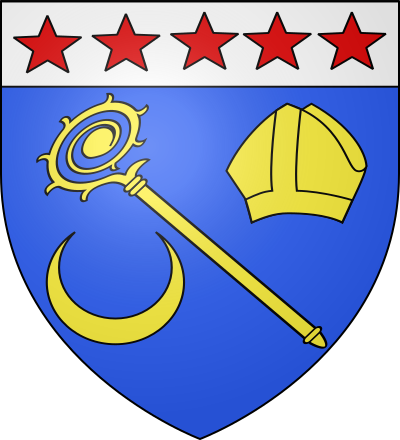 Blason de la commune Aubrometz