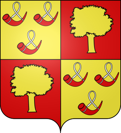Blason de la commune Auchy-au-Bois