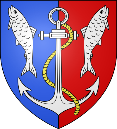 Blason de la commune Berck