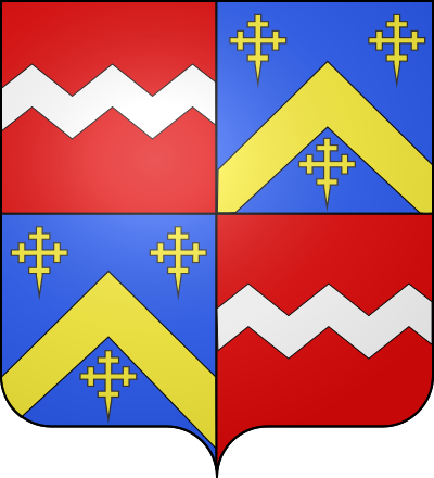 Blason de la commune Blangerval-Blangermont