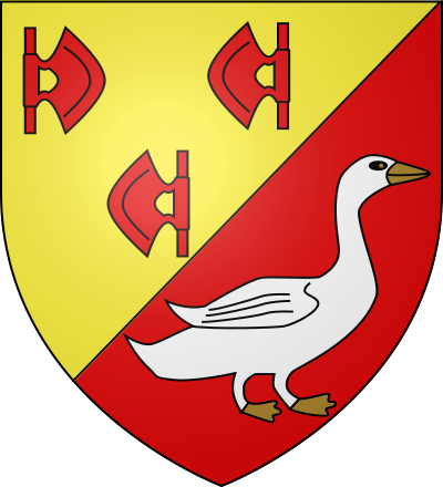 Blason de la commune Bouin-Plumoison