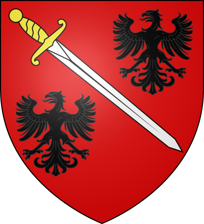 Blason de la commune Bourthes