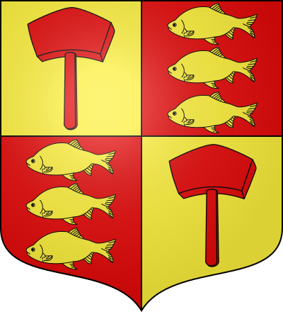 Blason de la commune Brêmes