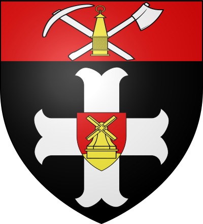 Blason de la commune Burbure
