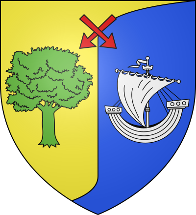 Blason de la commune Camiers