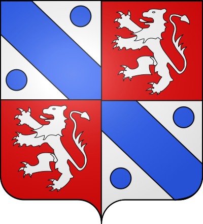 Blason de la commune Caumont