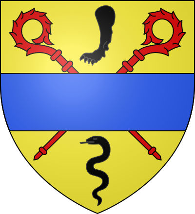 Blason de la commune Clairmarais