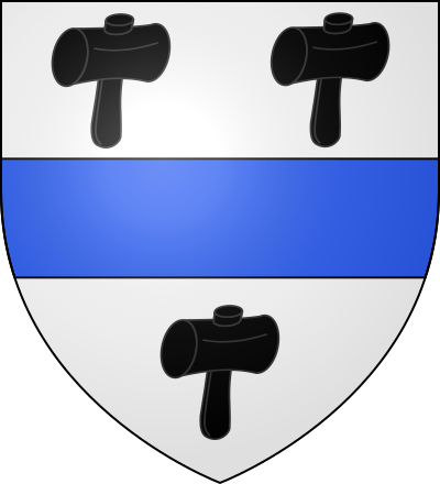 Blason de la commune Cléty