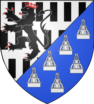 Blason de la commune La Comté
