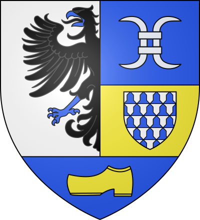 Blason de la commune Cormont