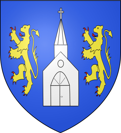 Blason de la commune Courcelles-le-Comte